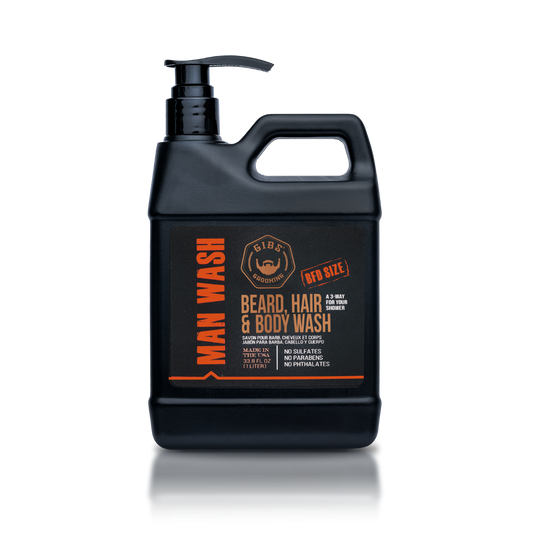 Original Man Wash: Beard, Hair & Body Liter
