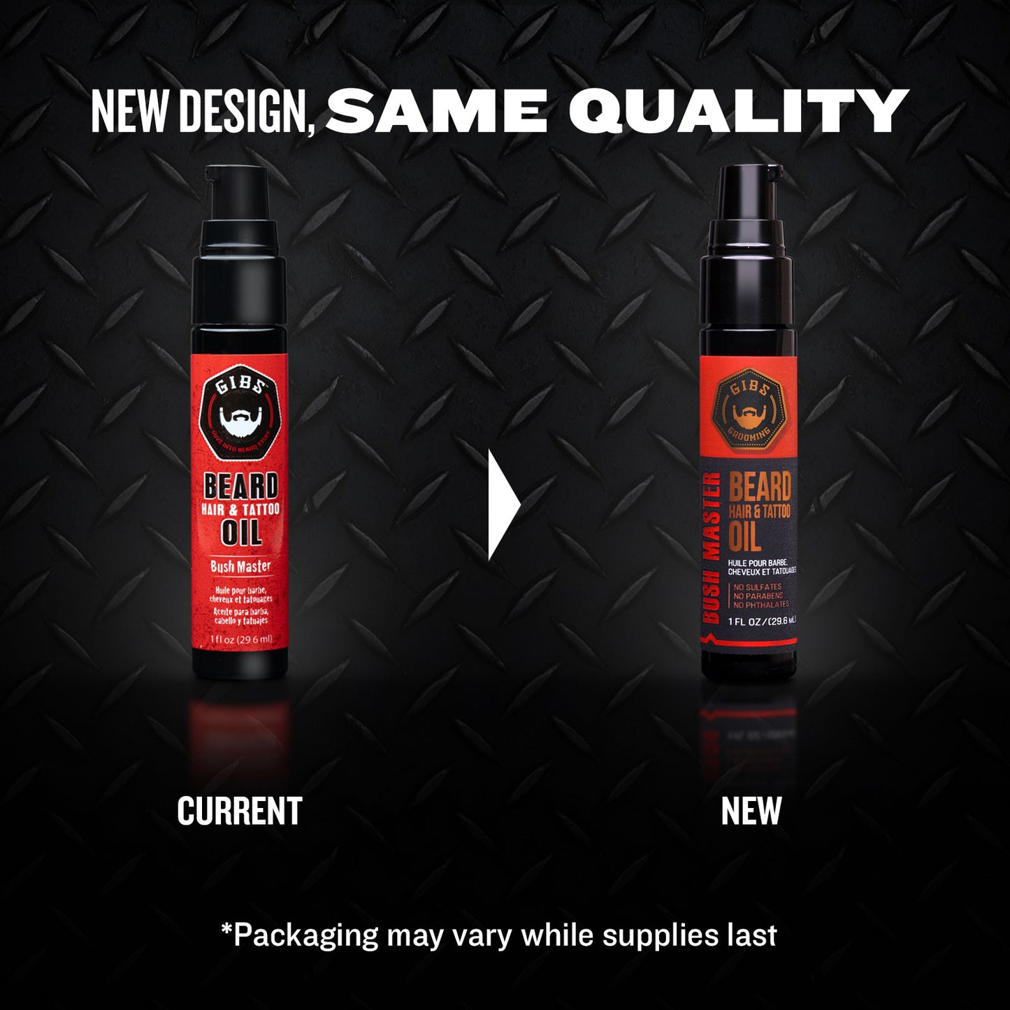 Beard, Hair & Tattoo Oil: Bush Master 1 oz