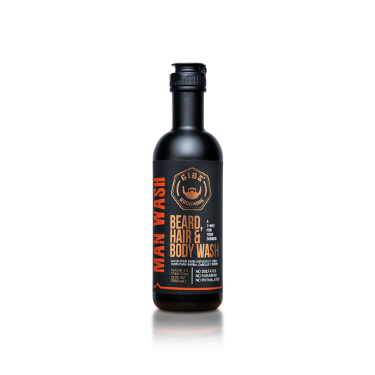 Original Man Wash: Beard, Hair & Body 12 oz