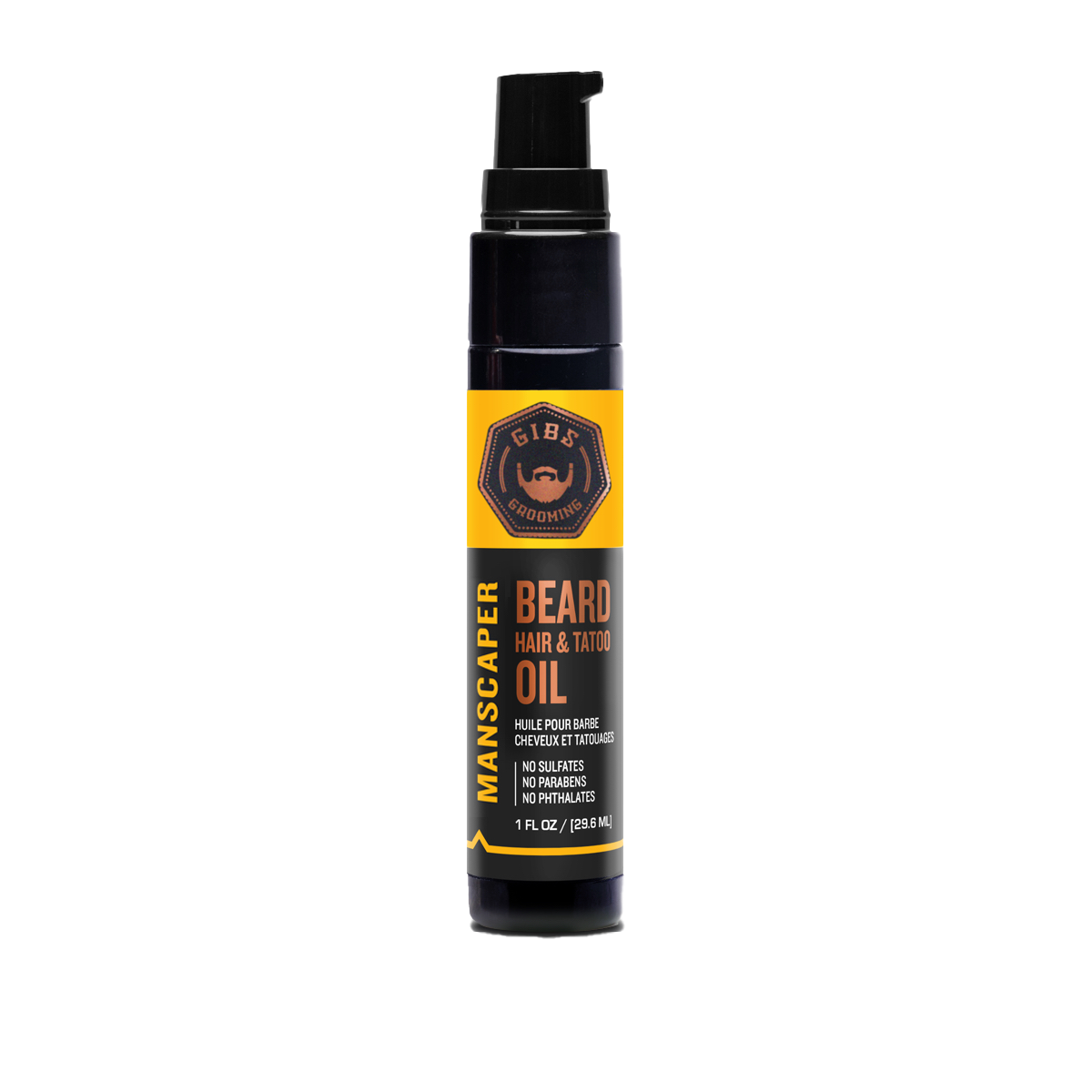Beard, Hair & Tattoo Oil: Manscaper 1 oz