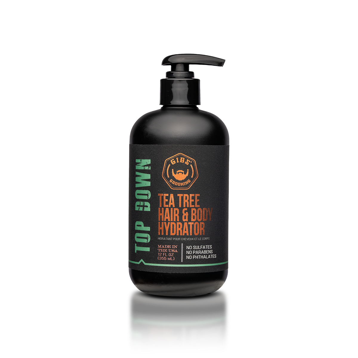 Top Down Tea Tree Hair & Body Hydrator 12 oz