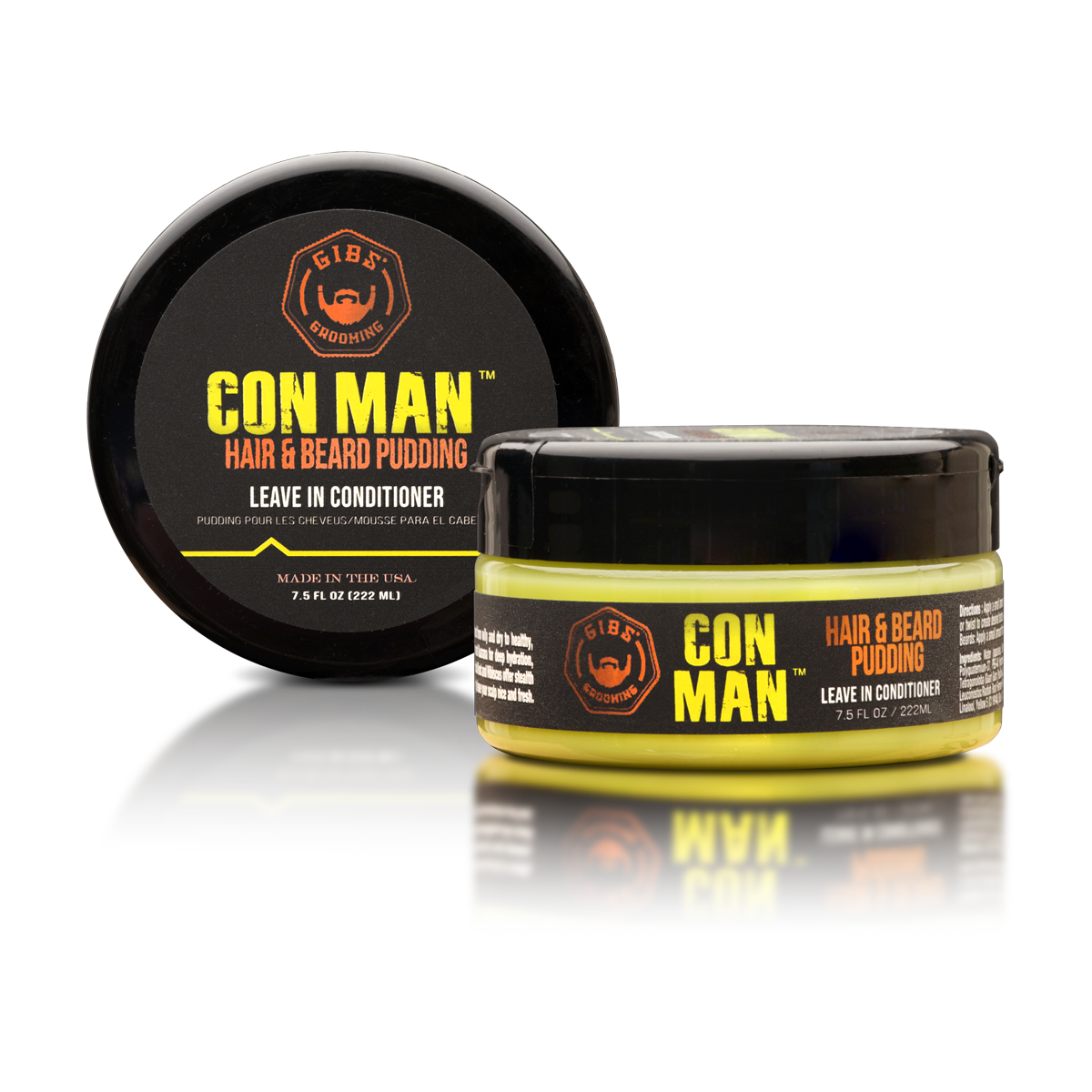 Con Man Hair & Beard Pudding