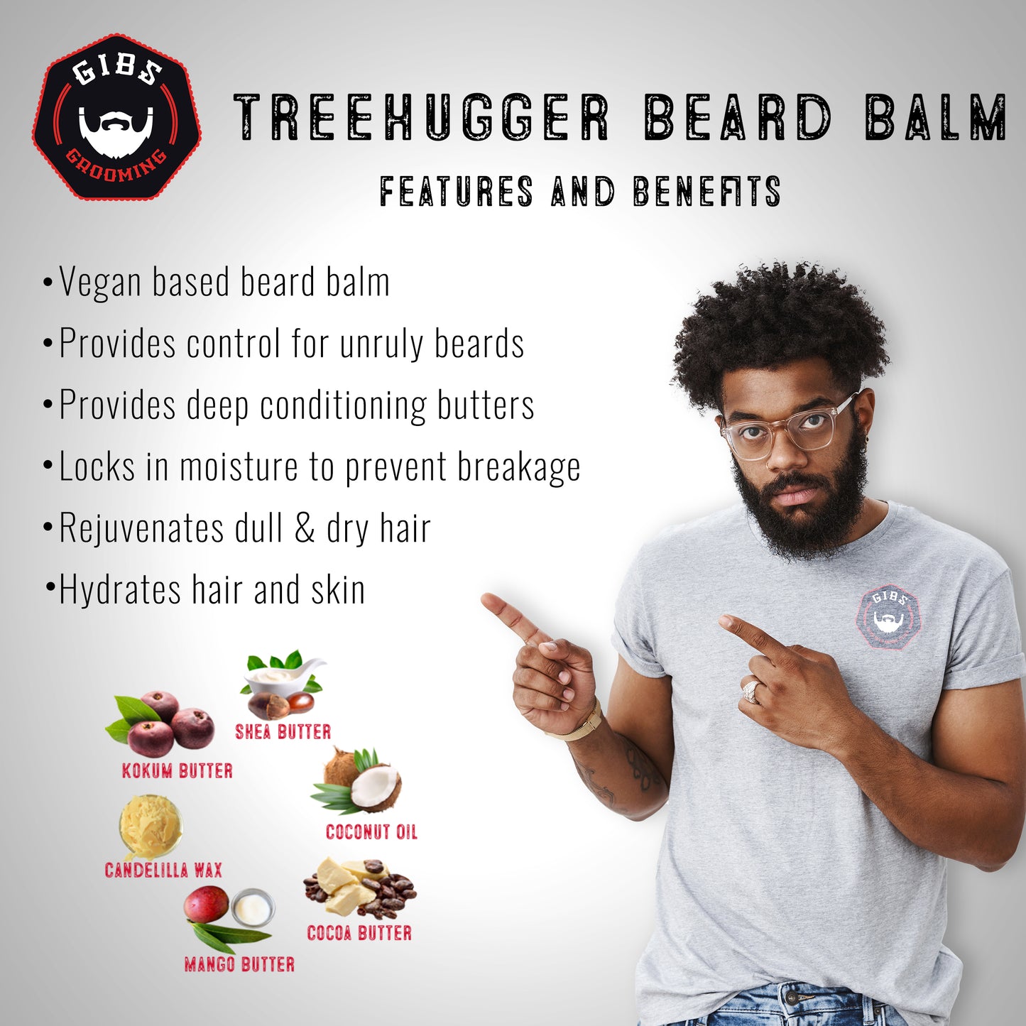 Tree Hugger Beard Balm-Aid