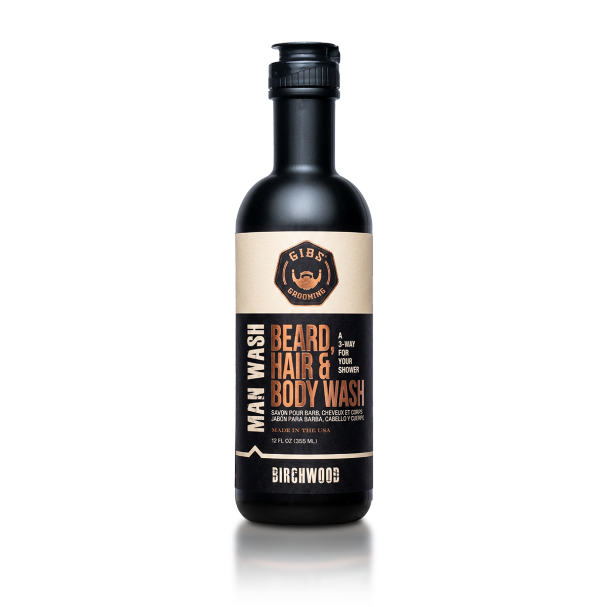 Birchwood Man Wash 12 oz