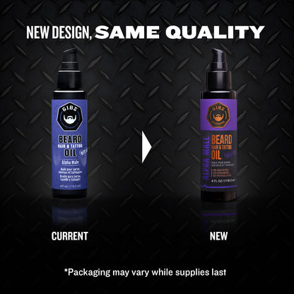 Beard, Hair & Tattoo Oil: Alpha Male 1oz