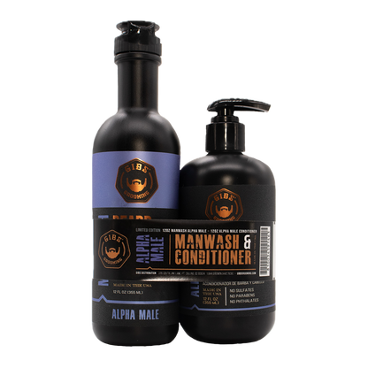 Alpha Male Man Wash and Conditioner Holiday Duo