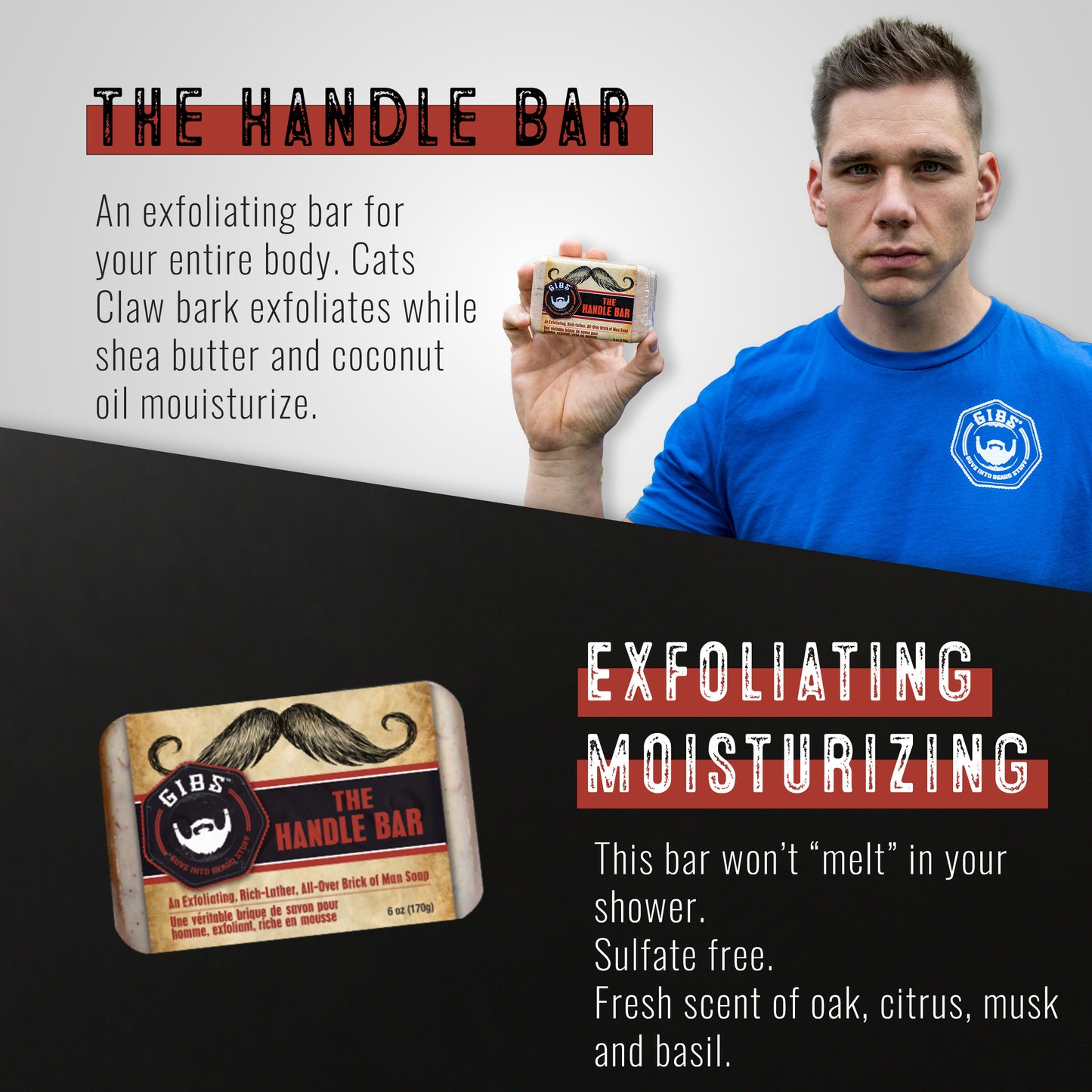 The Handle Bar Soap - 3 PACK