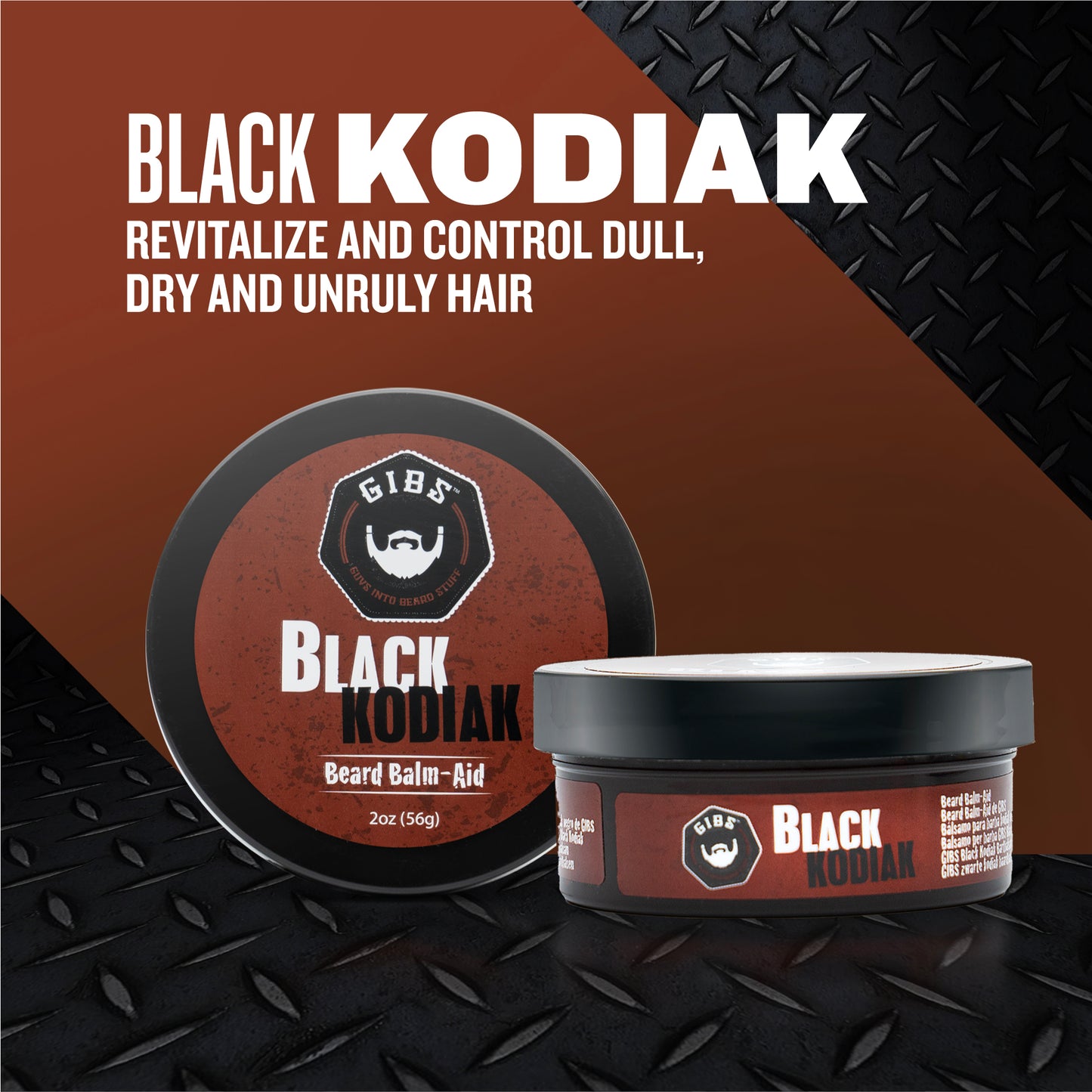 Black Kodiak Beard Balm-Aid