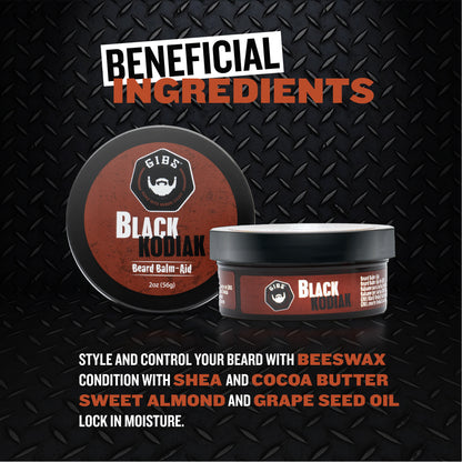 Black Kodiak Beard Balm-Aid