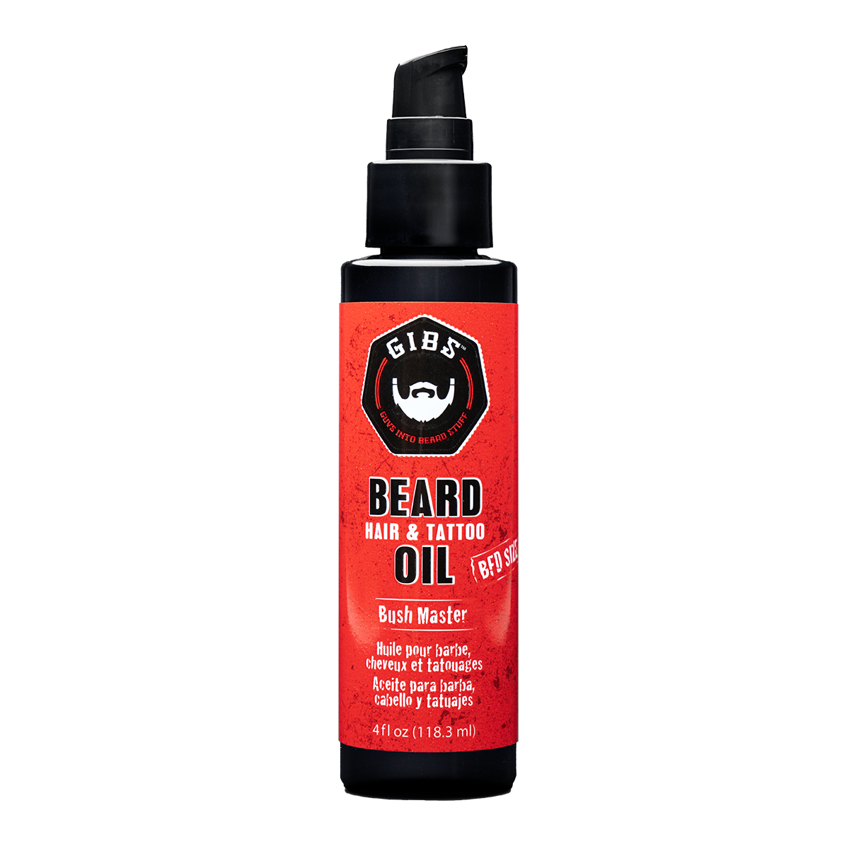 Bush Master Beard, Hair & Tattoo Oil- 4.oz.