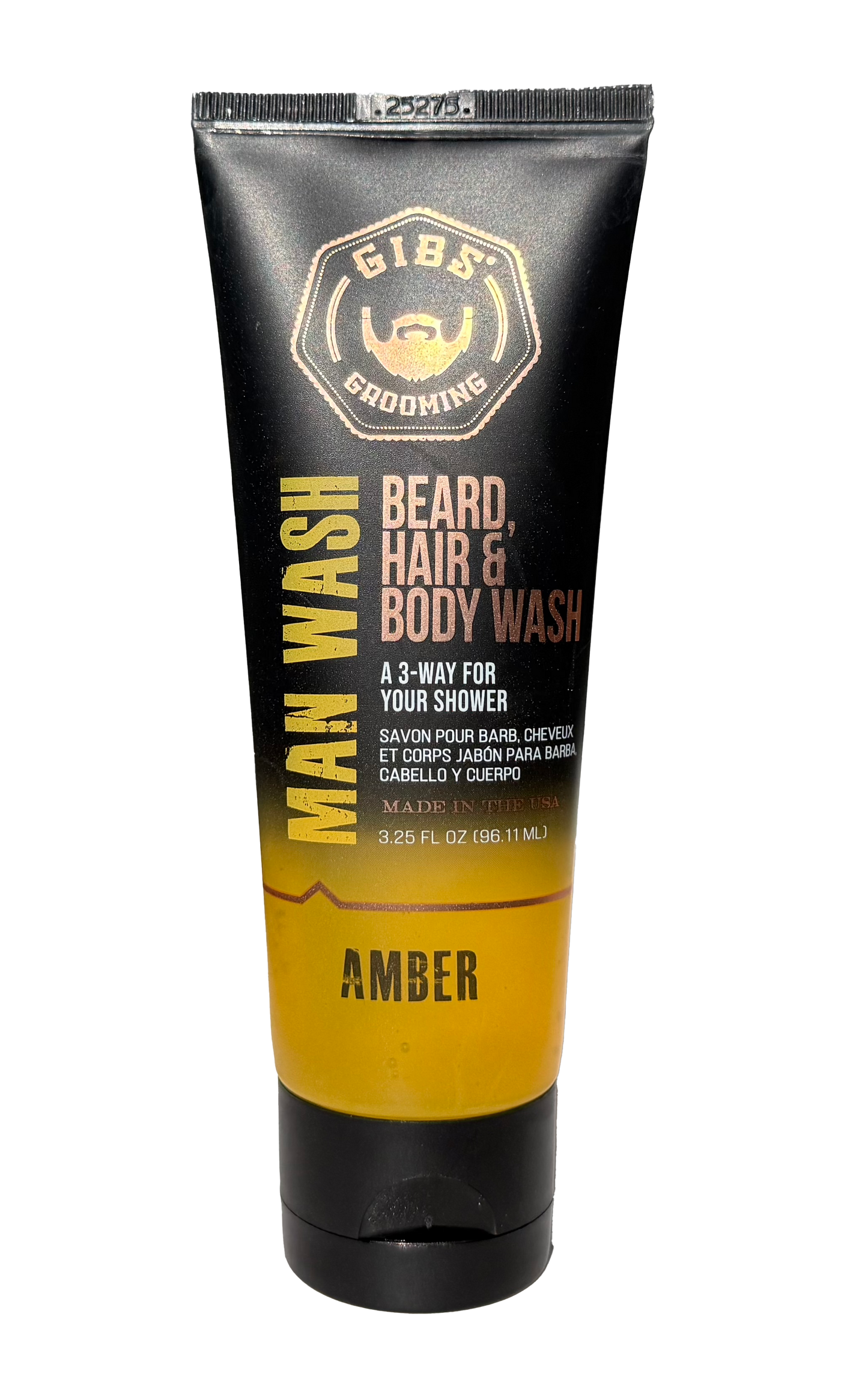 Amber Man Wash 3.25oz