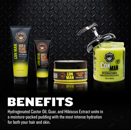 Con Man Hair & Beard Pudding 19 oz