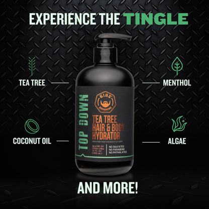 Top Down Tea Tree Hair & Body Hydrator Liter