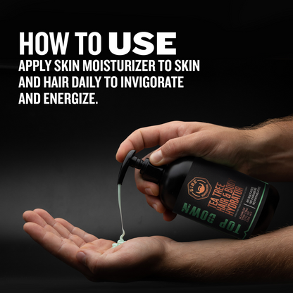 Top Down Tea Tree Hair & Body Hydrator Liter