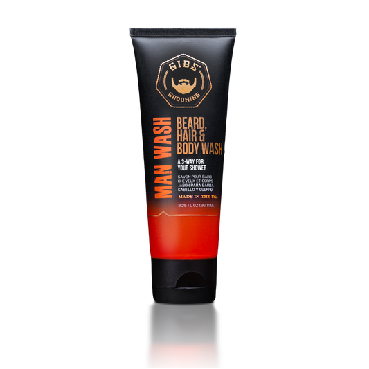 Original Man Wash: Beard, Hair & Body 3.25 oz