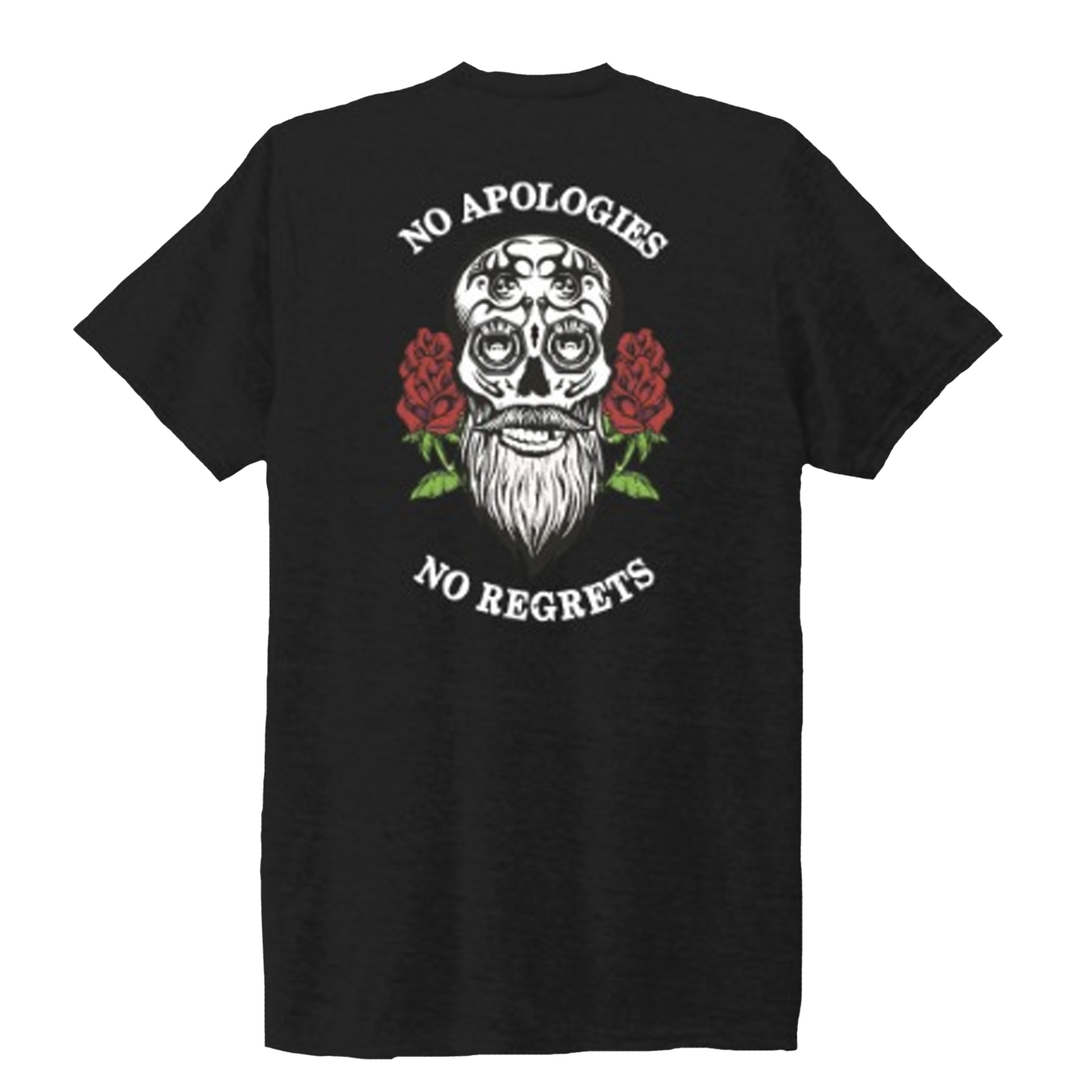 No Apologies Tee Black
