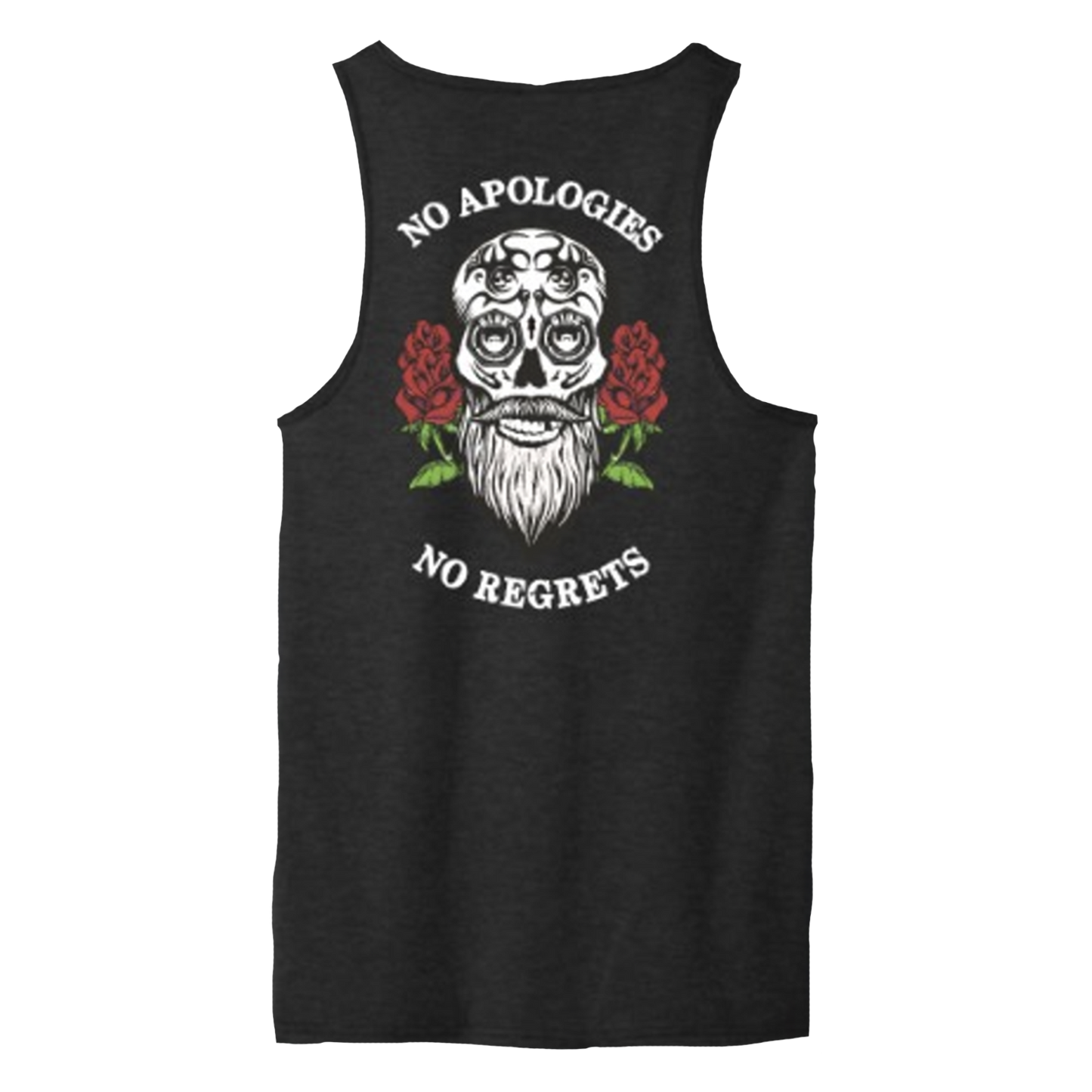 No Apologies Tank Black