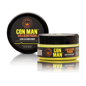 Con Man Hair & Beard Pudding 7.5 oz Jar