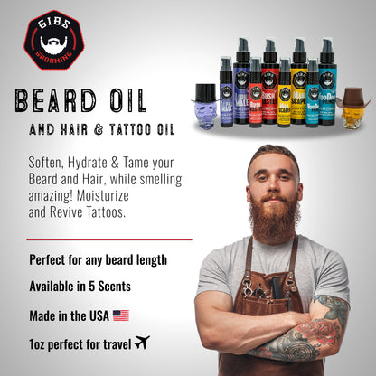 Manscaper Beard, Hair & Tattoo Oil